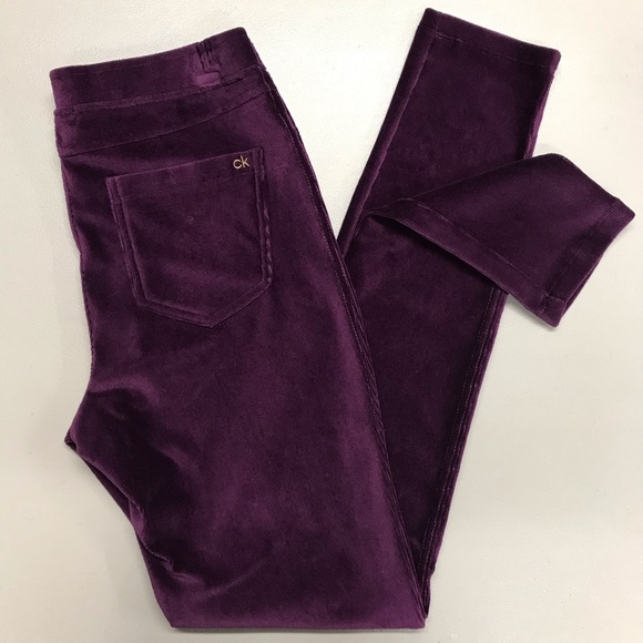Pants - Calvin Klein Purple Pants Skinny Jean Stretchy NWT